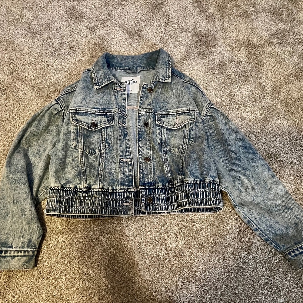 Hollister Jean Cropped Jacket
